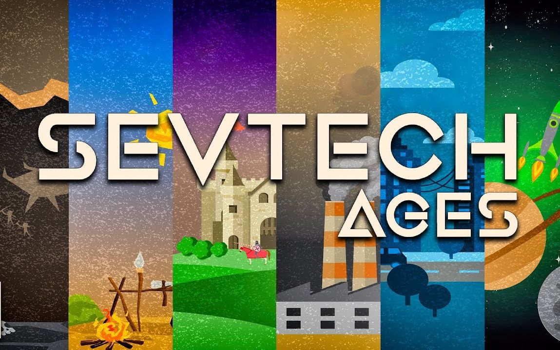 [图]【完结】从原始人钻木取火到高科技火箭飞天——Sevtech Ages【我的世界】