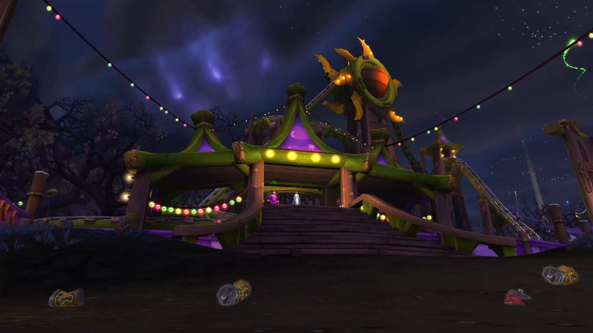 魔兽世界十五年来最大更新暗月马戏团恩佐斯过山车建成