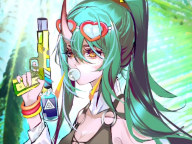 【绘画过程】星熊但是私设泳装