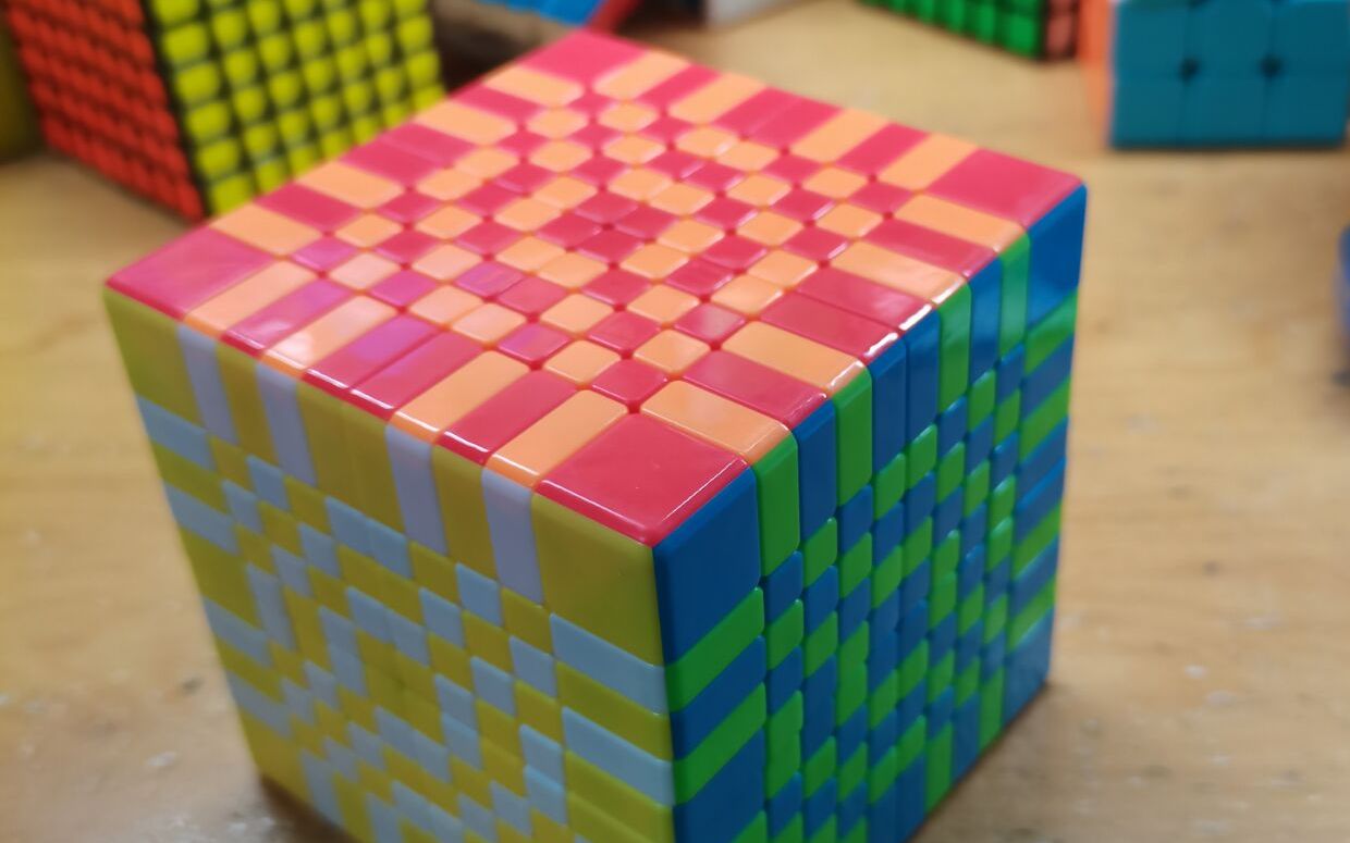 十阶魔方复原实记