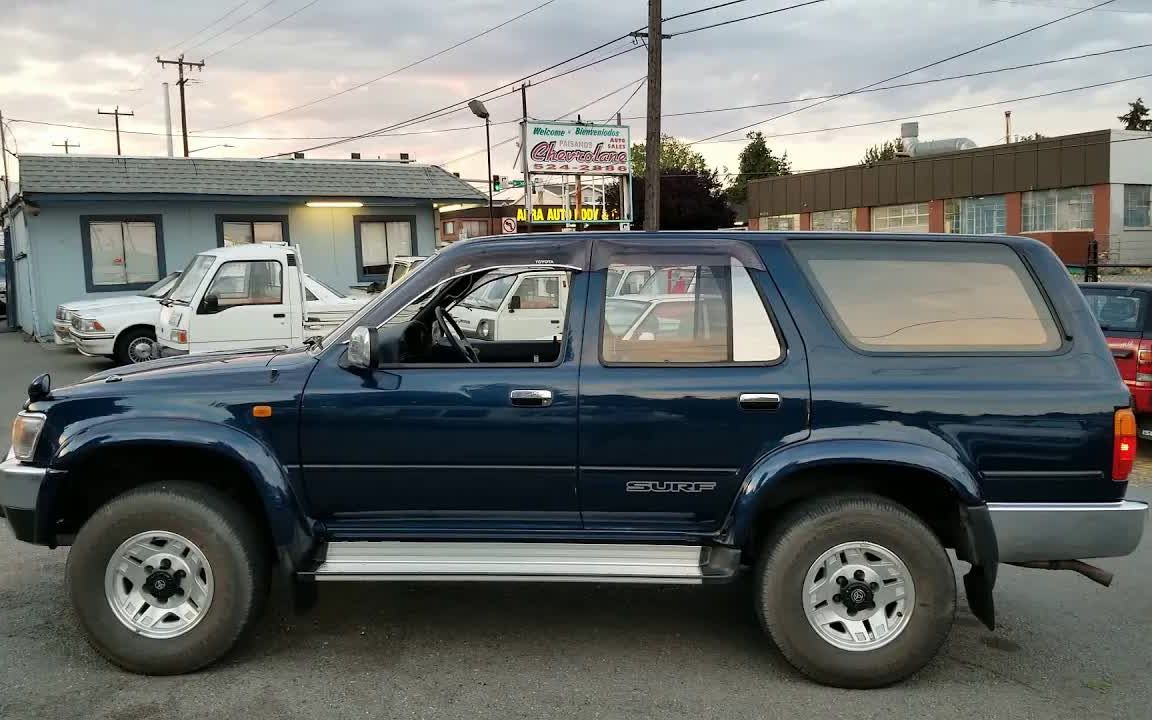 【搬】toyota hilux surf 1993 ssr-x wide body ln130, turbo diesel