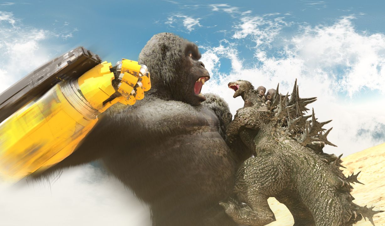 哥斯拉负一 vs 金刚