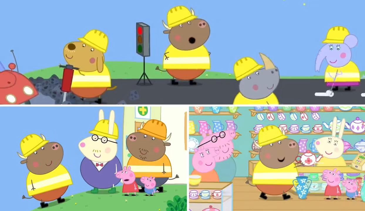 Peppa Pig小猪佩奇英文原版 We Love Mr Bull(每日更新)哔哩哔哩bilibili