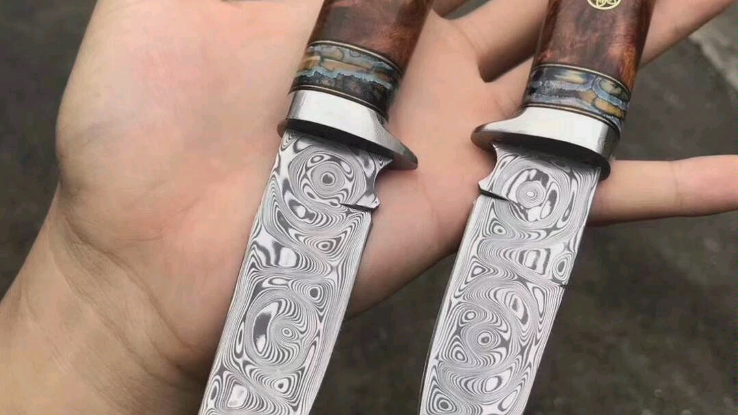 瑞典大马士革粉末钢瑞粉小勇士大玫瑰纹_哔哩哔哩 (゜-゜)つロ 干杯