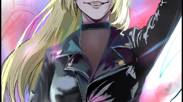 九十九由基 上色过程