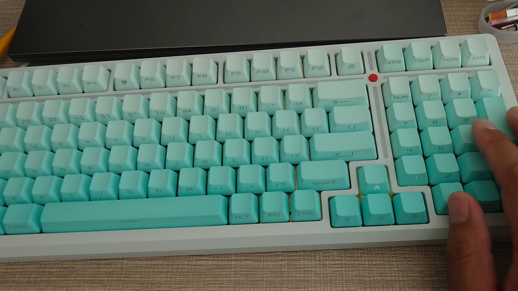 中式键盘100分,简单调试