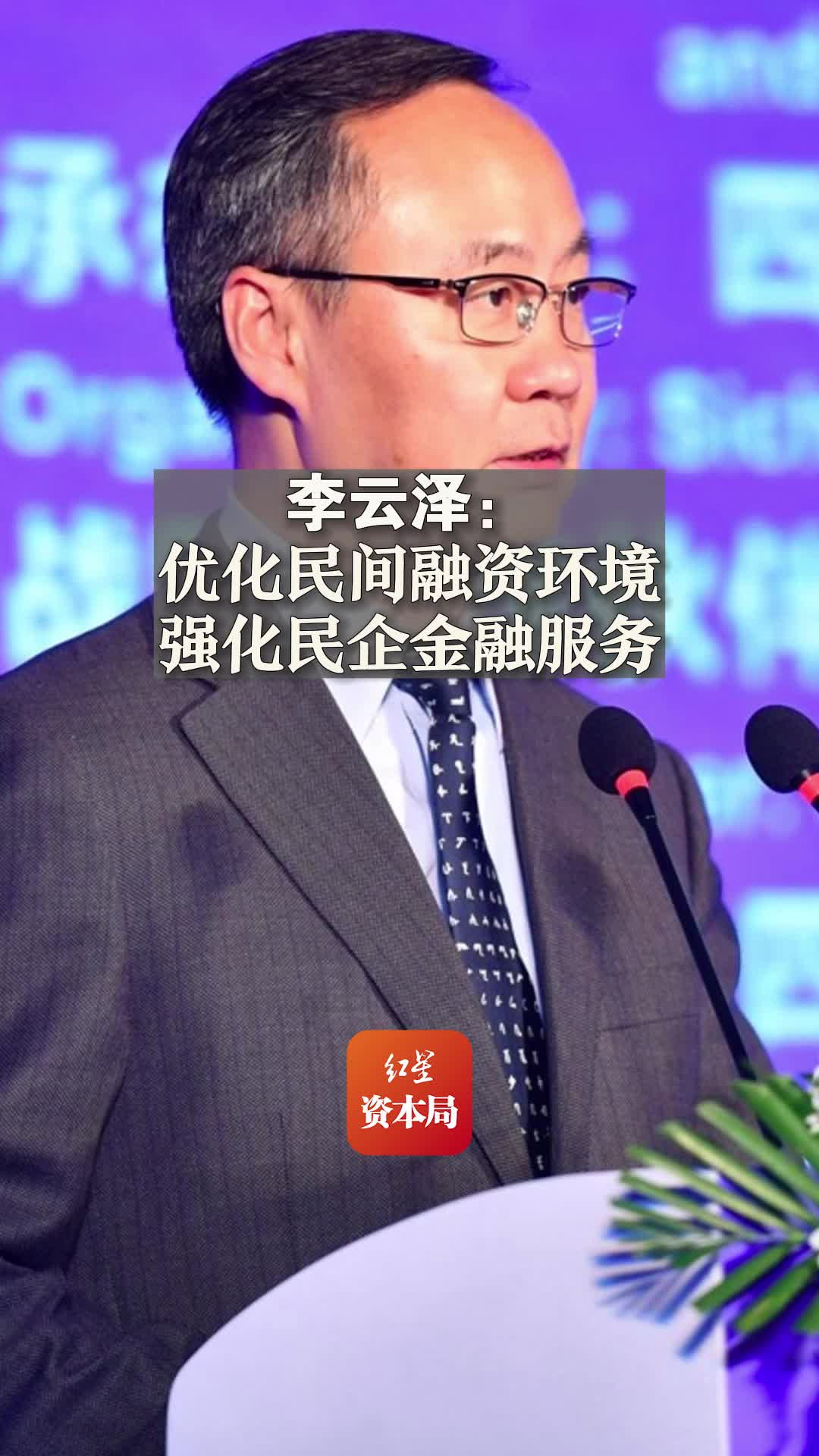 李云泽:优化民间融资环境,强化民企金融服务哔哩哔哩bilibili