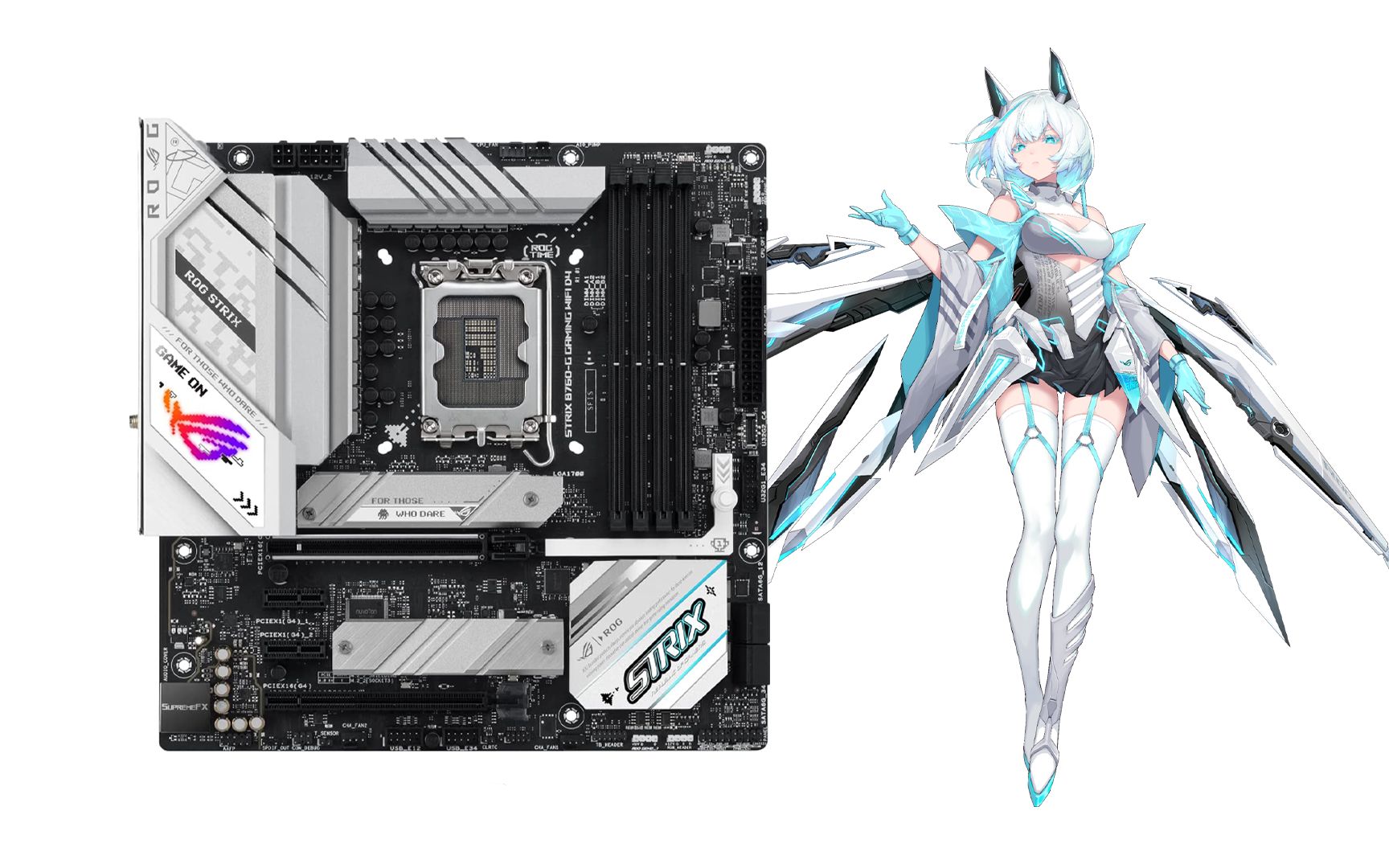 matx小吹雪 rog strix b760-g gaming wifi d4评测