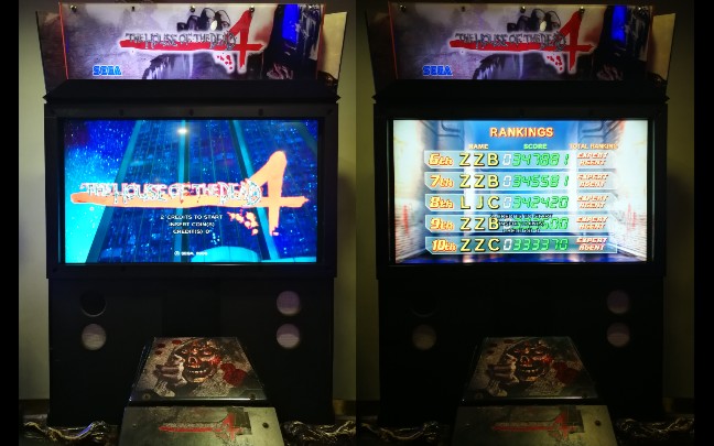 死亡之屋4街机实录一币通关流程有显分60fps跳过剧情thehouseofthe