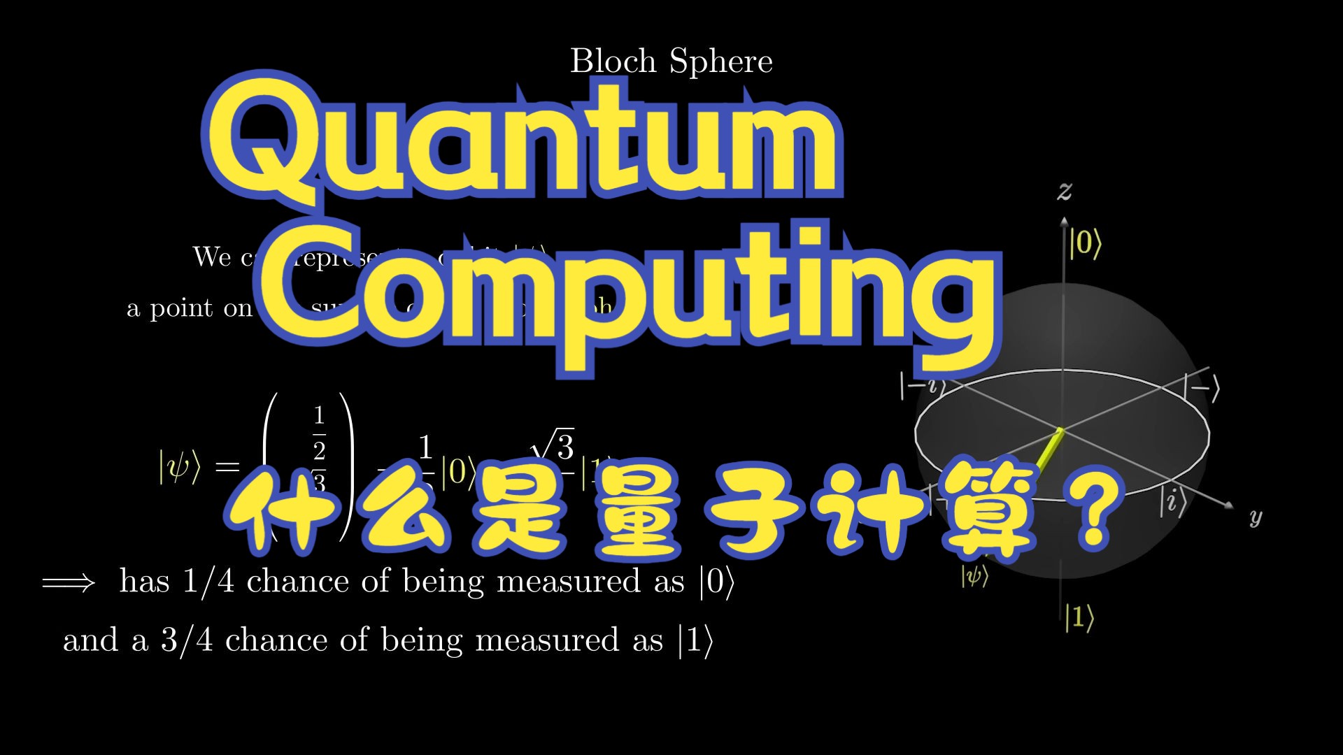 什么是量子计算?Quantum Computing Course – Math and Theory for Beginners哔哩哔哩bilibili