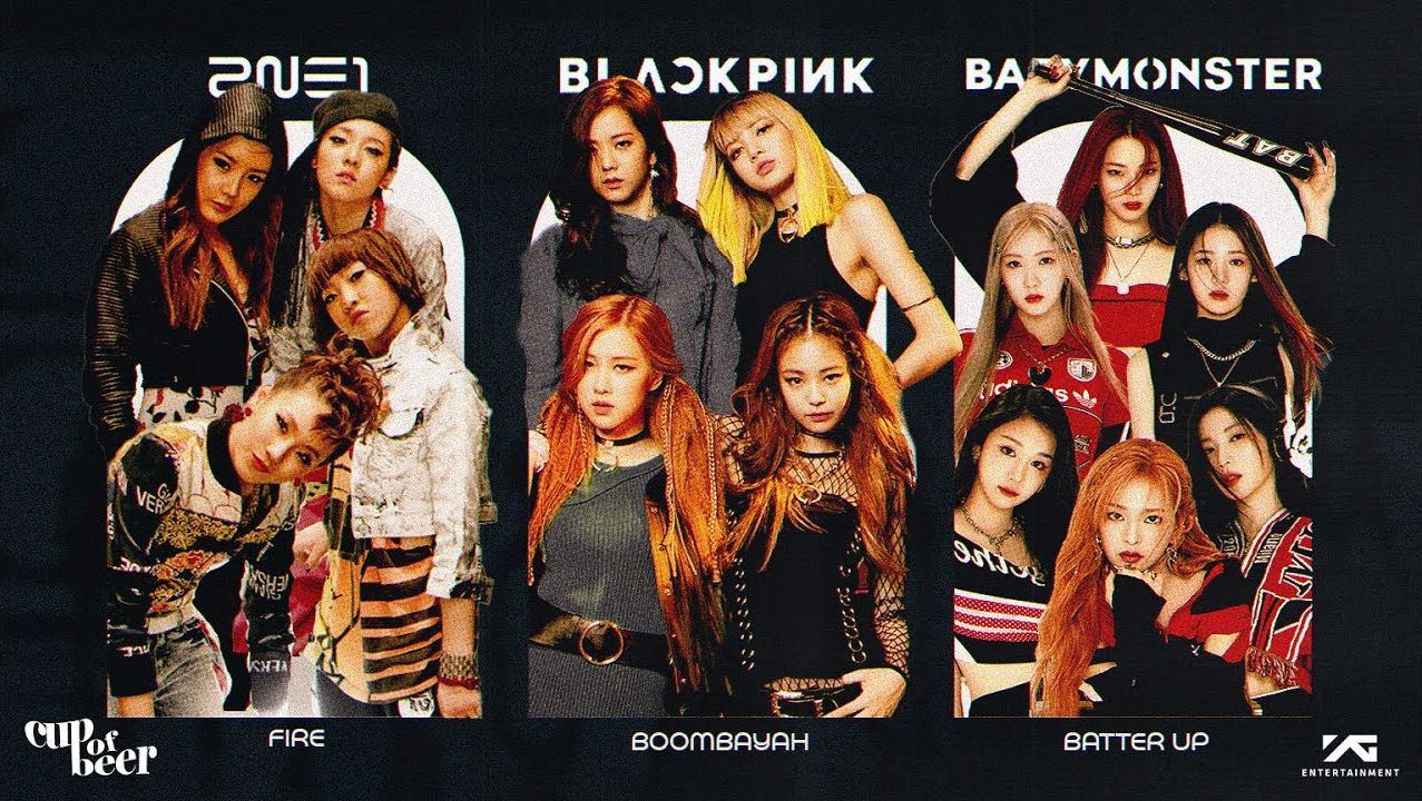yg女团出道曲混音_ fire x boombayah x batter up - 2ne1, blackpink