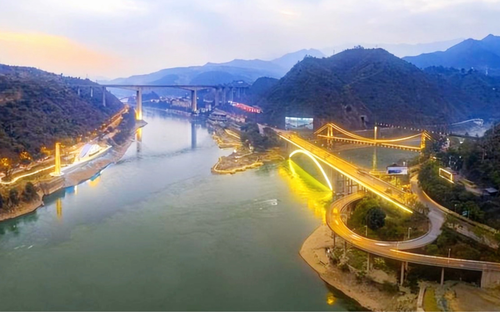 攀枝花两江三桥 曾经的"渡口"人记忆犹新