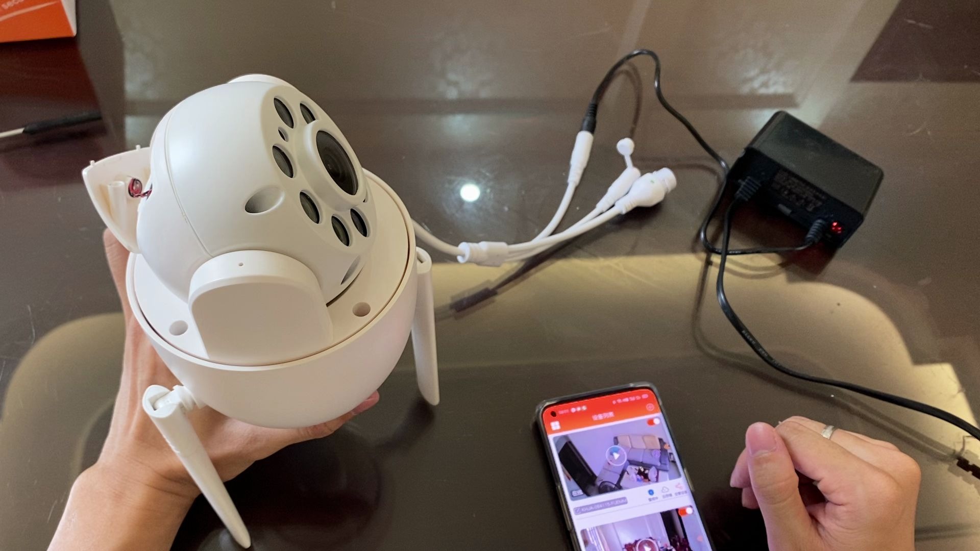 宝气摄像头bq-q30球机视频安装教程