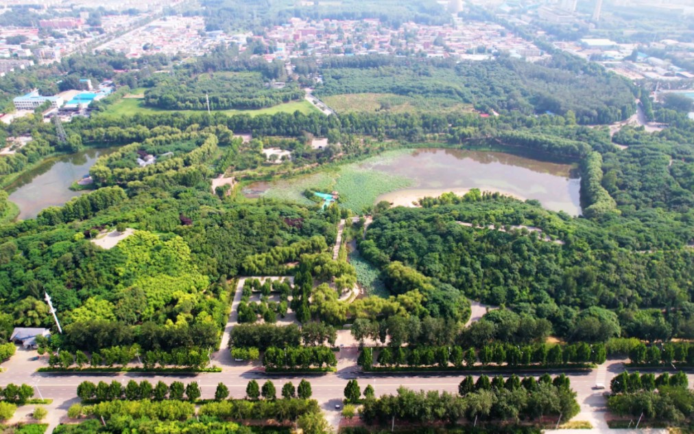 濮陽市華龍區濮水公園美麗美景_嗶哩嗶哩_bilibili