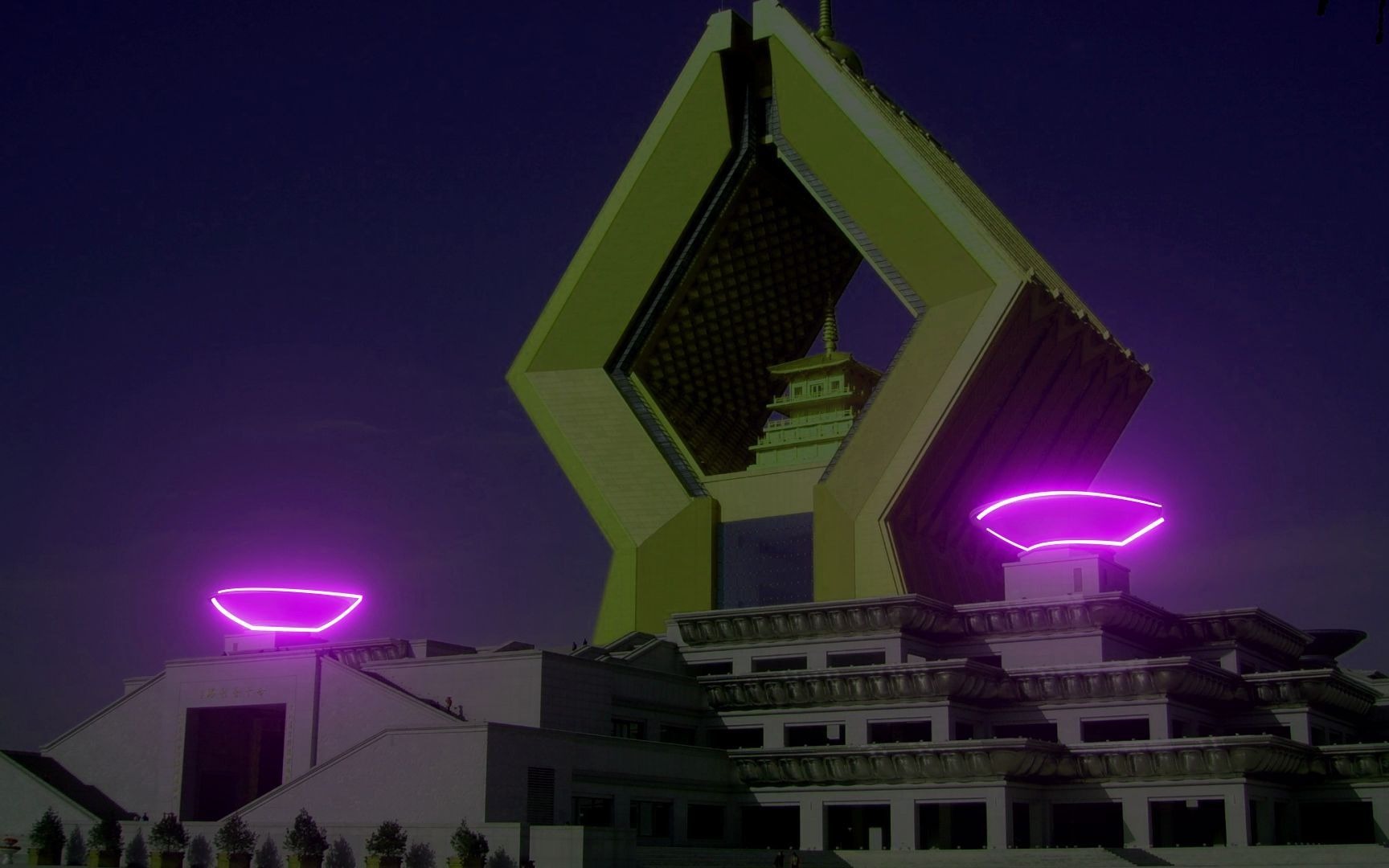 第41天学ae--建筑物边缘发光特效