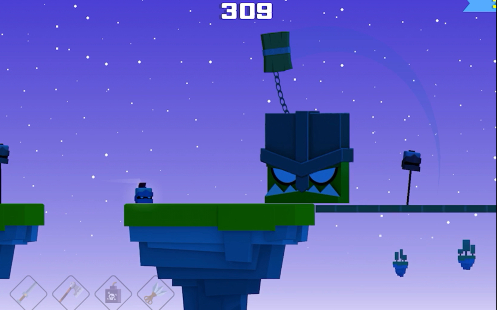 【铁头英雄】不用武器,宠物,技能,过三boss_哔哩哔哩_bilibili