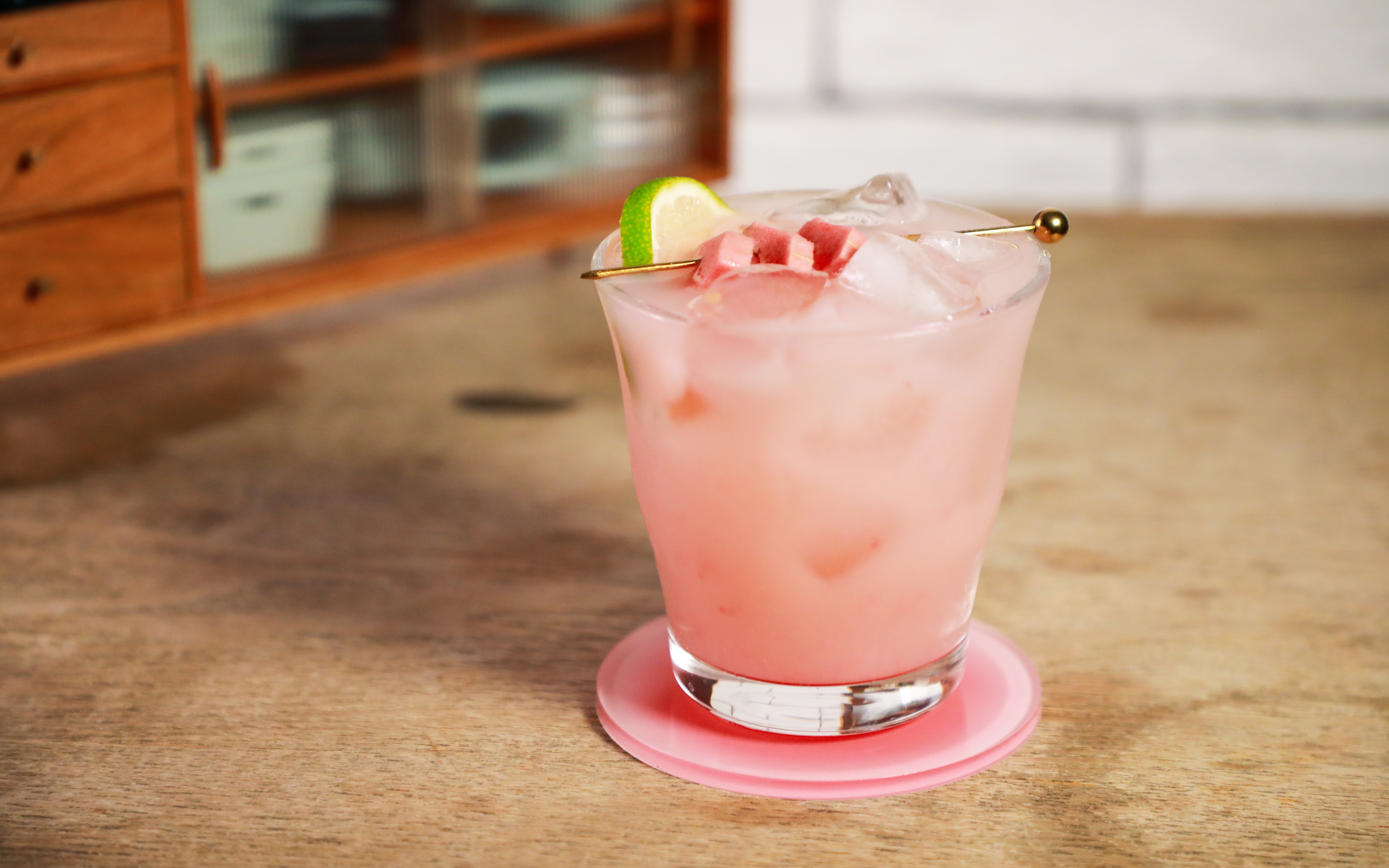 粉爱芭乐柠檬茶|好喝的浪漫粉色少女心