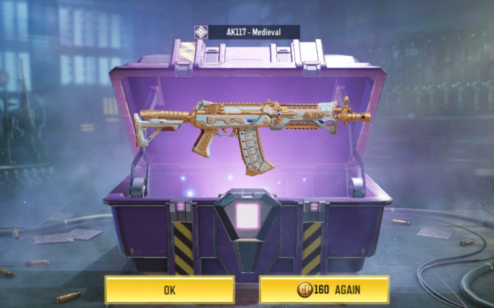 活动  稀有皮肤ak117—中世纪!实战测试《call of duty: mobile》