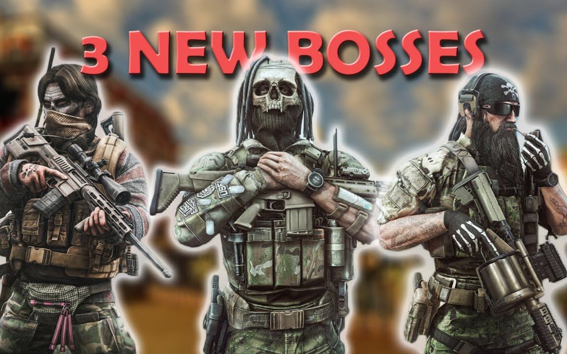 逃离塔科夫axel分析灯塔三巨头新增boss大揭秘中字