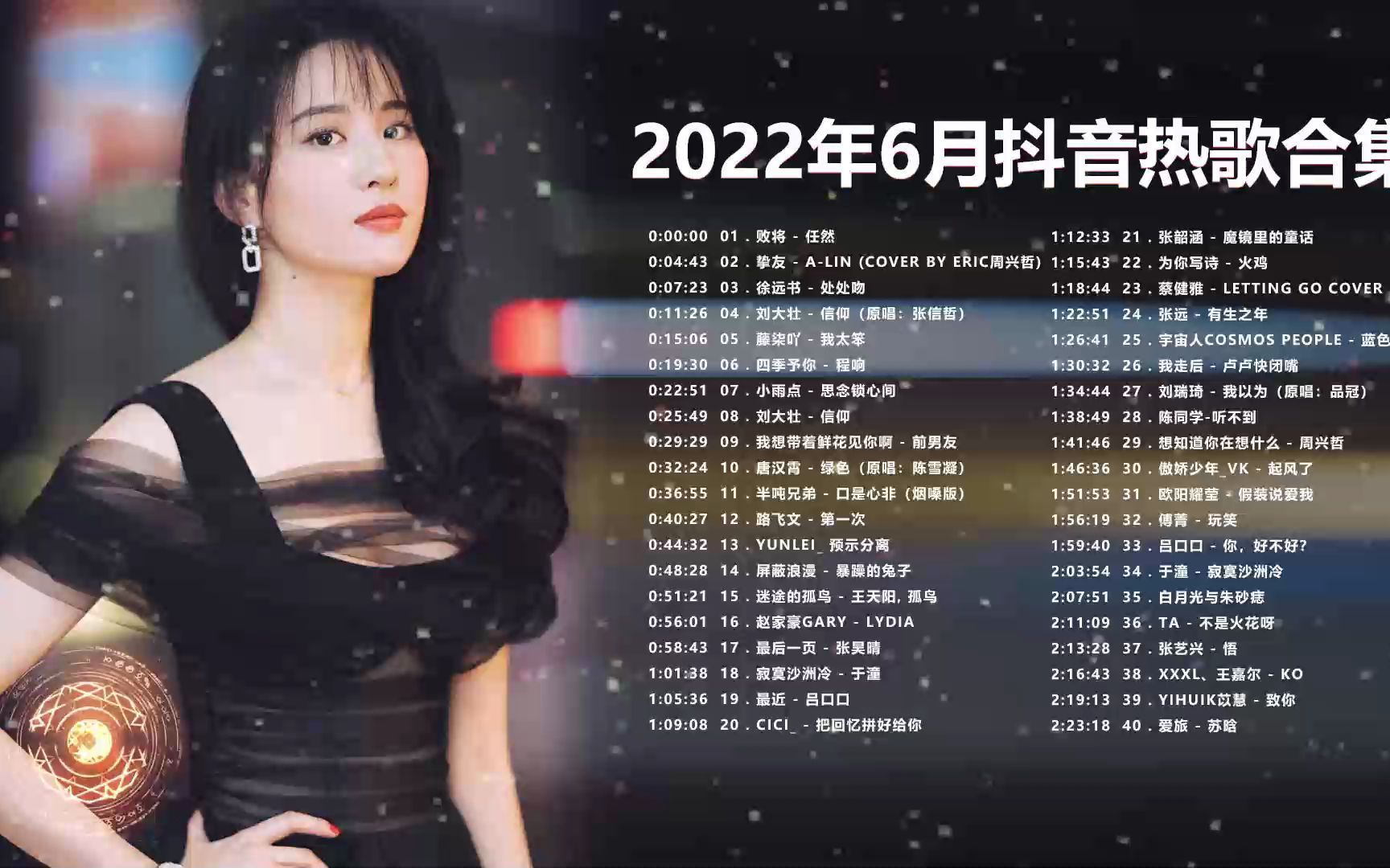 [图]「六月最新歌曲」2022好听的流行歌曲合集[超好听的热歌分享-抖音热门歌曲-最火流行歌单