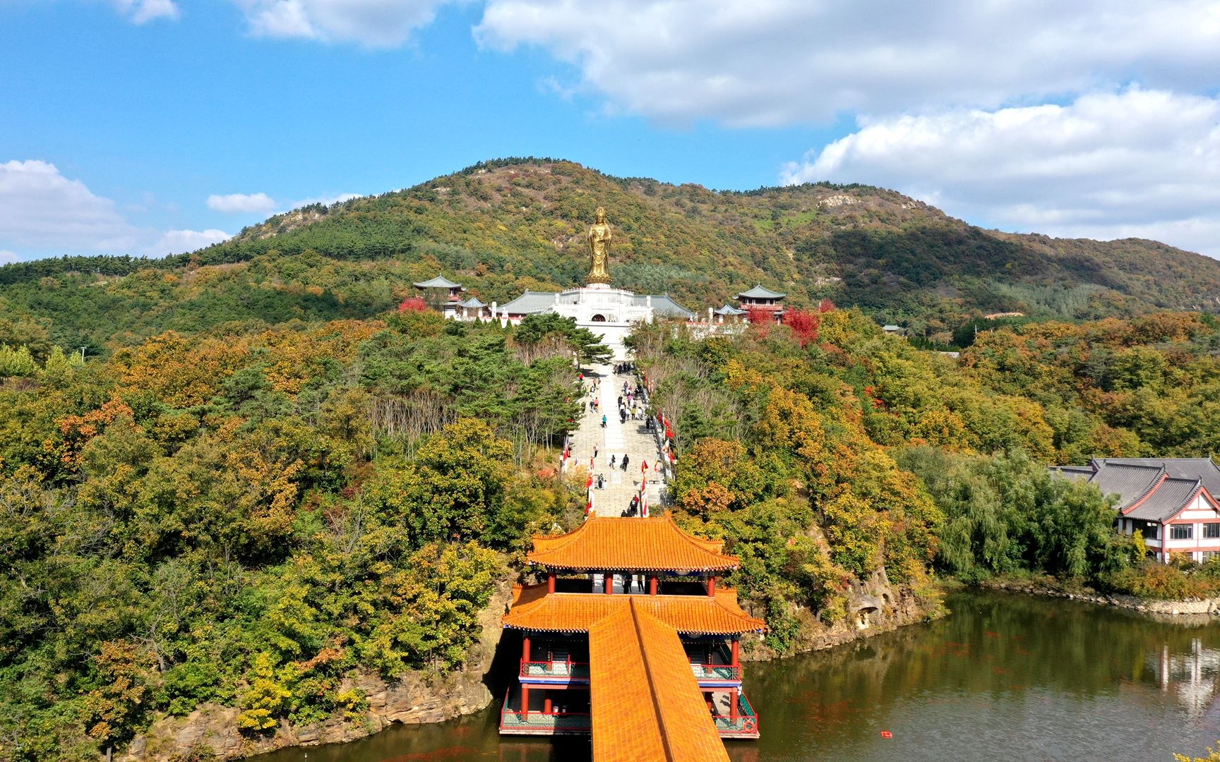 大连横山寺森林公园秋季航拍 (2021.10.24)上