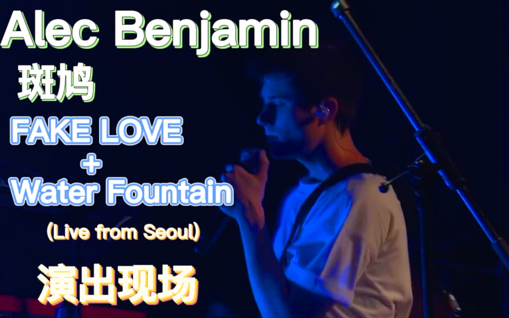 她本应与我同在那许愿池边alecbenjamin斑鸠演出现场fakelovewater