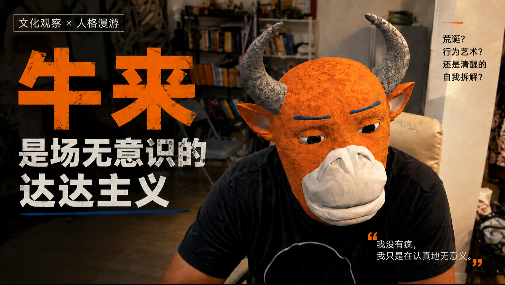 《牛来》是场无意识的达达主义