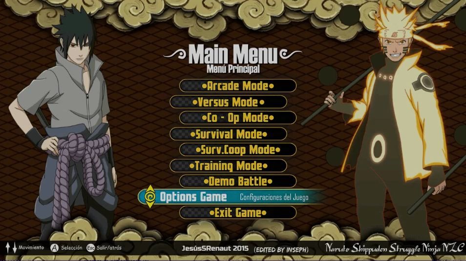 mugen精美火影主程序画面包分享