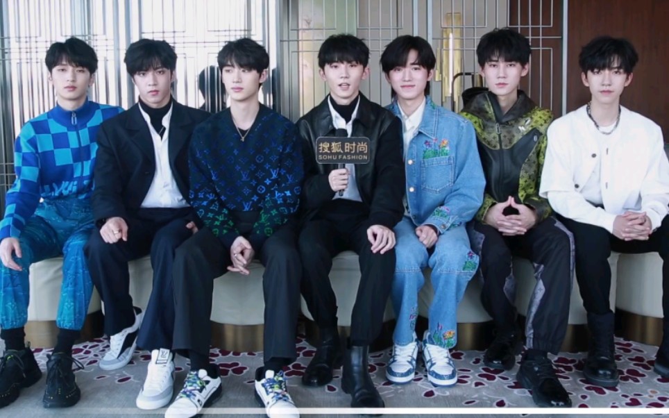 [tnt]时代少年团|lv&展览后台采访合集|21.12.17