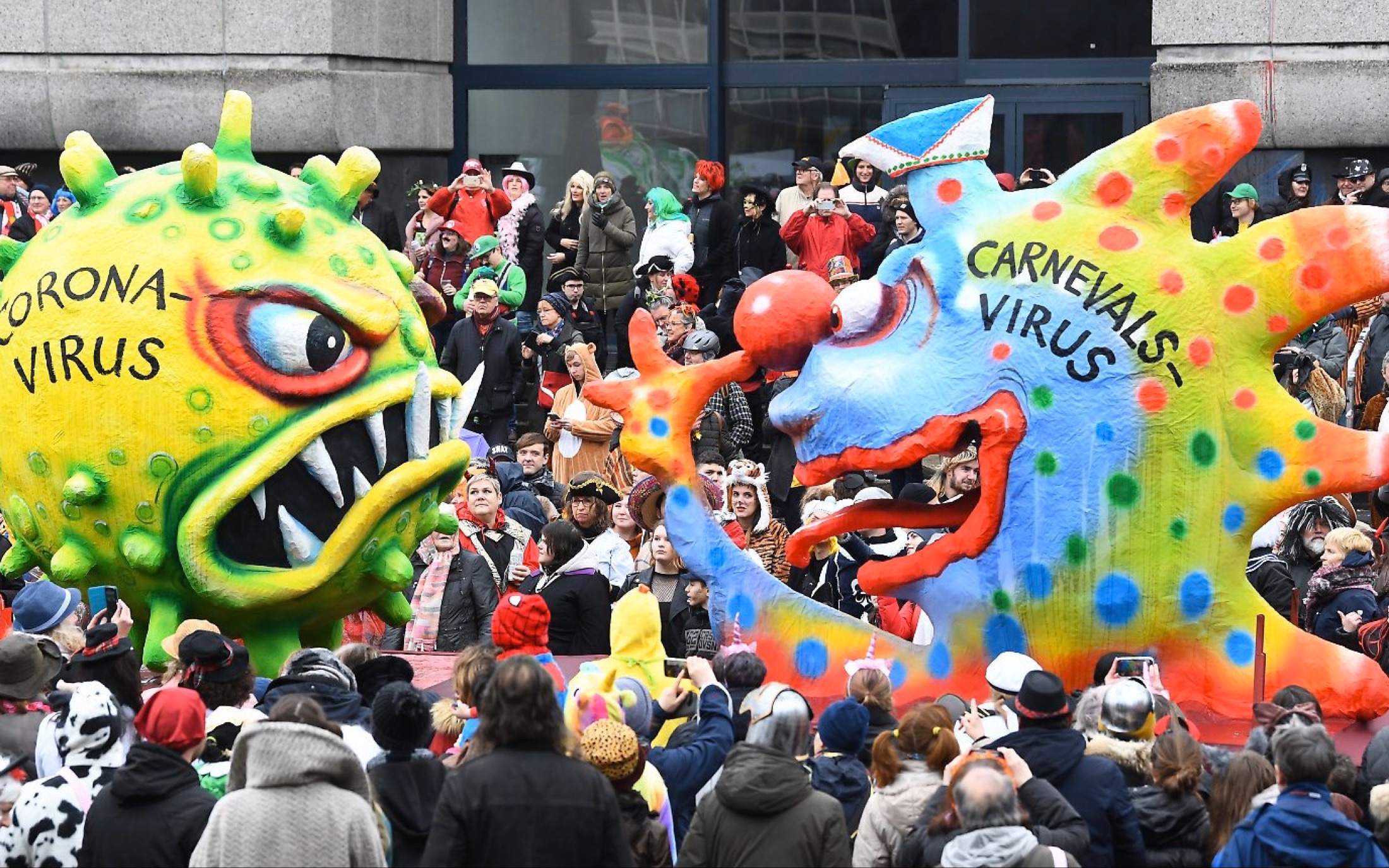 vlog 014 德国 病毒和风雨都无法阻止德国人过狂欢节_哔哩哔哩 (゜-゜