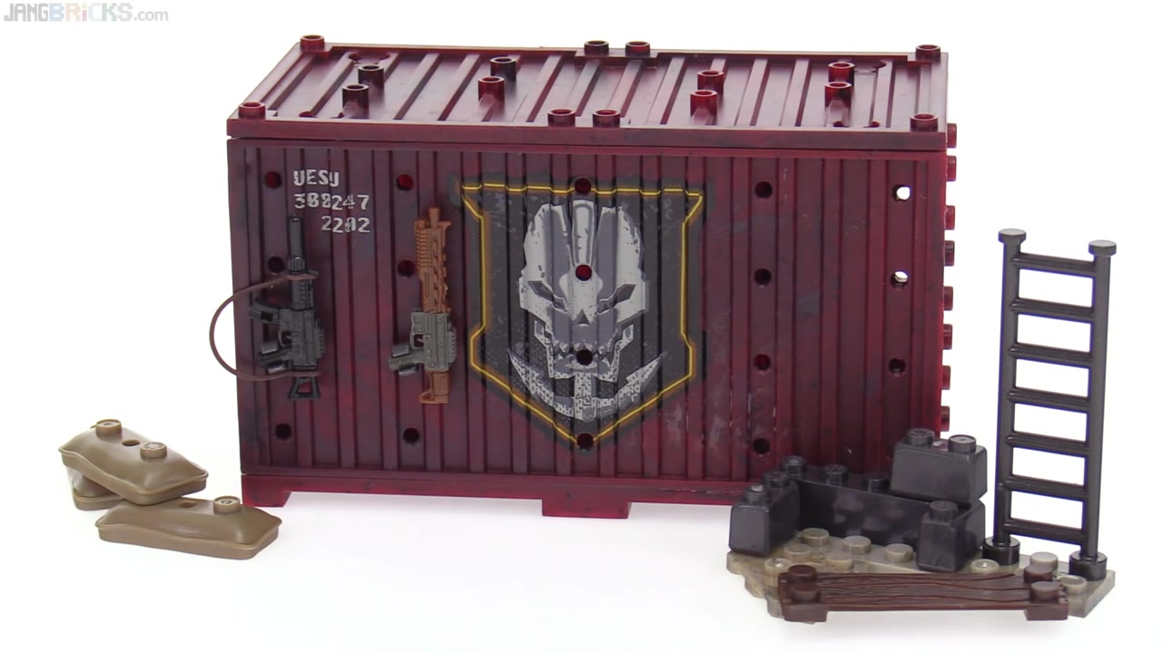 [图]美家宝使命召唤雇佣兵集装箱测评 Mega Construx Call of Duty Mercenary Outpost Armory review