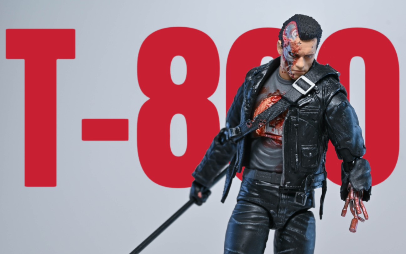mafex 终结者t-800 战损版