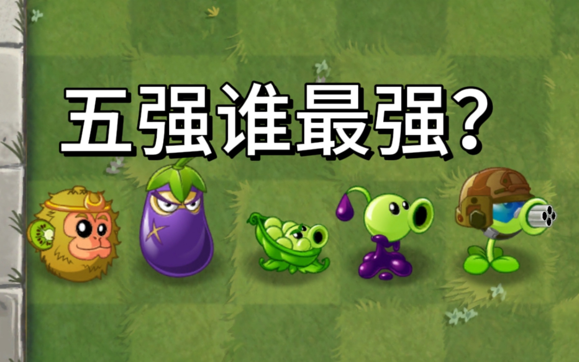 五强谁最强?【pvz2】