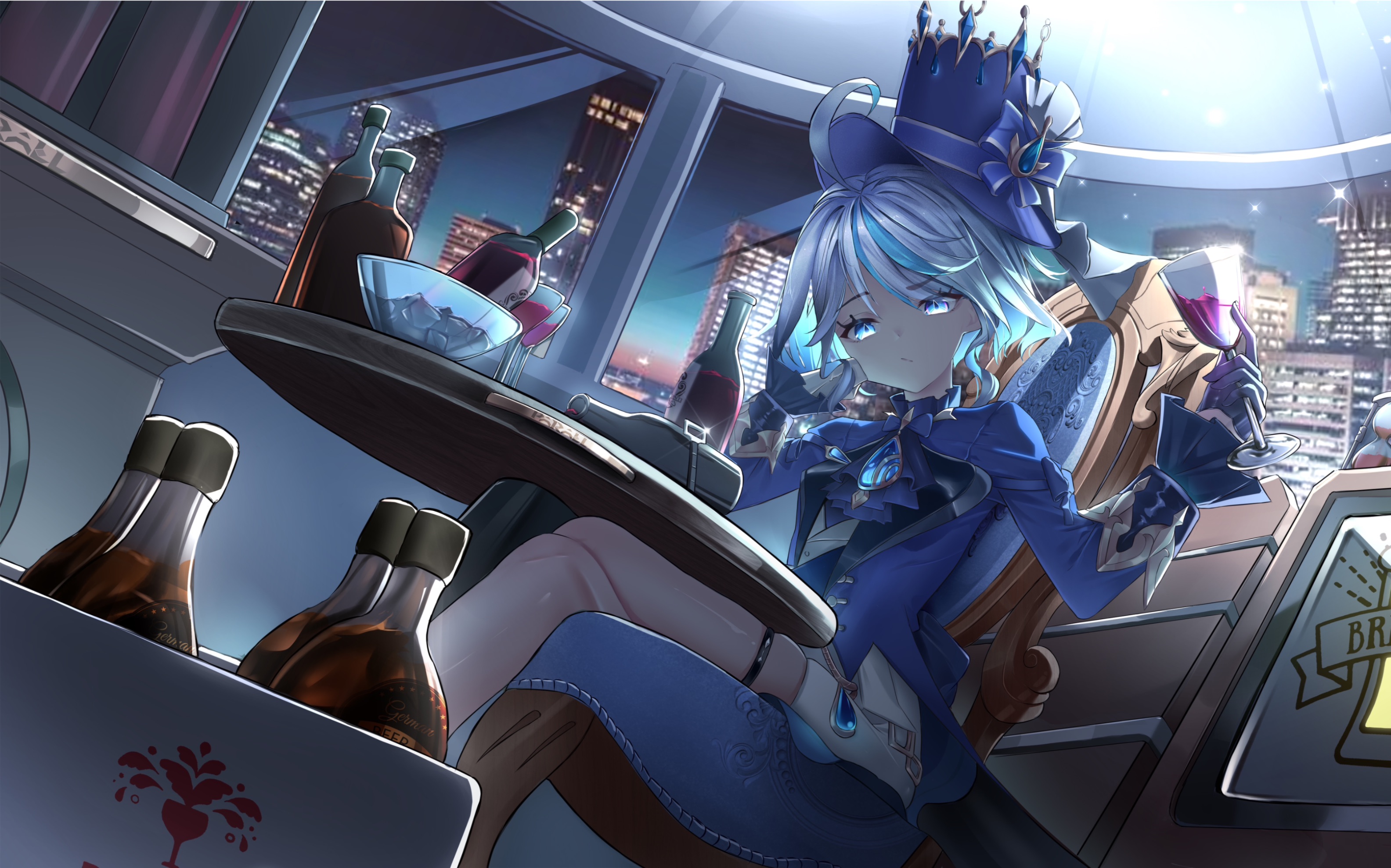 水神芙宁娜生命,双爆,增伤应当如何取舍?—参考平衡面板进行配装