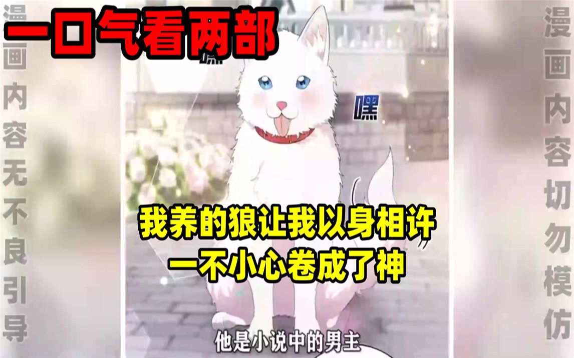 [图]【内卷区up】一口气看完两部漫画，超长漫画解说《我养的狼让我以身相许》《一不小心卷成了神》