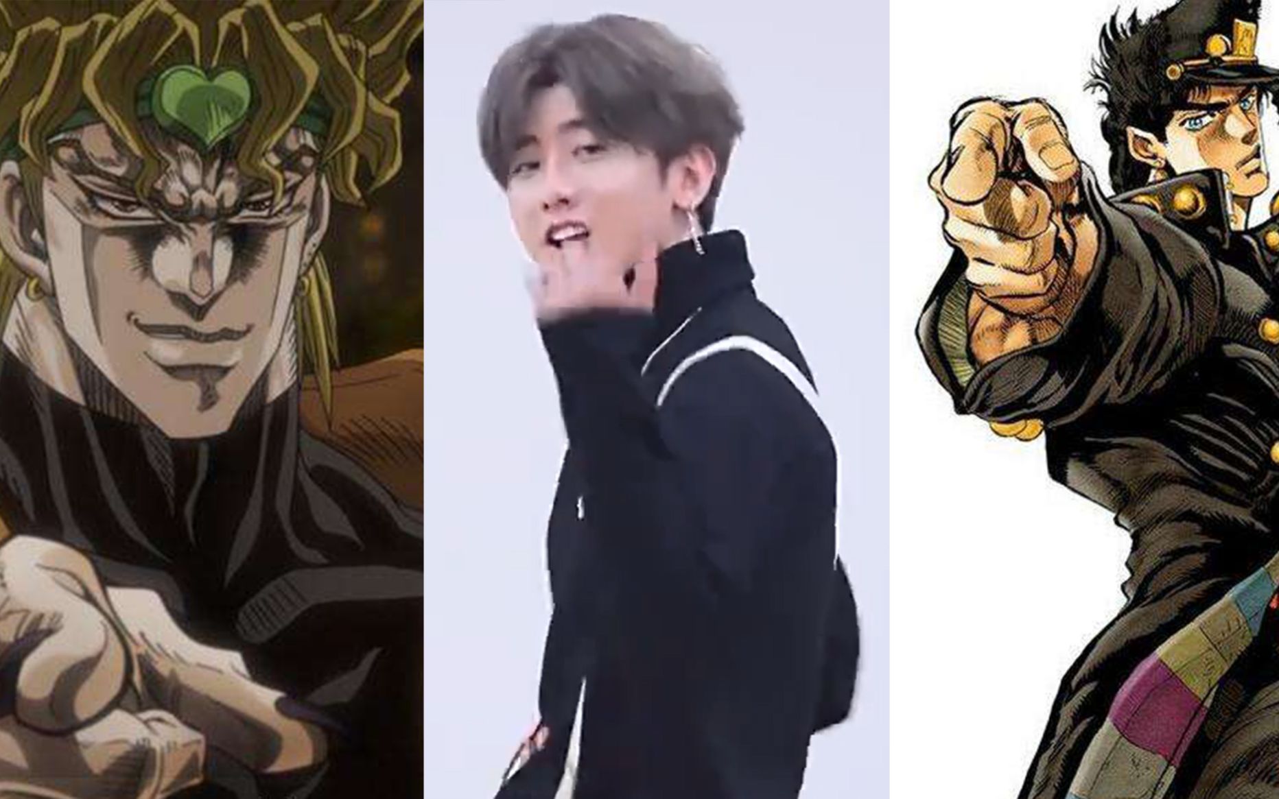 [图]【JOJO/蔡徐坤】迪奥求你们别再黑蔡徐坤了，承太郎表示别伤害我的眼睛