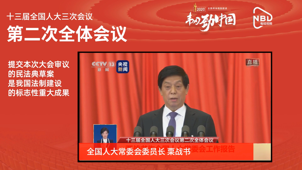 本次大会审议的民法典草案是我国法治建设的标志性重大成果哔哩哔哩bilibili