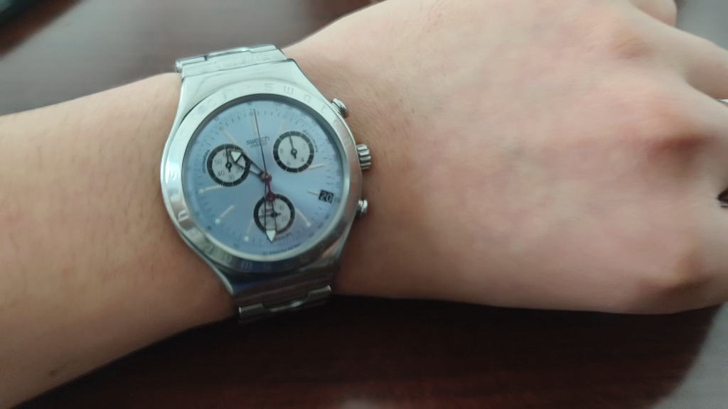 斯沃琪 swatch1997冰蓝