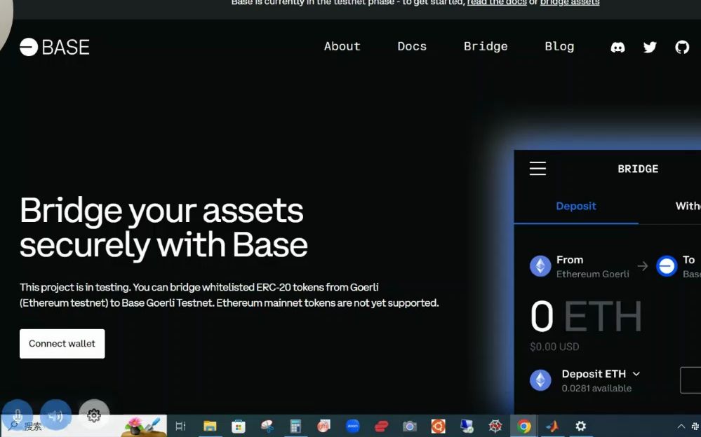 Base零成本空投教程,Coinbase的以太坊二层网络,可能撸的是大毛哔哩哔哩bilibili