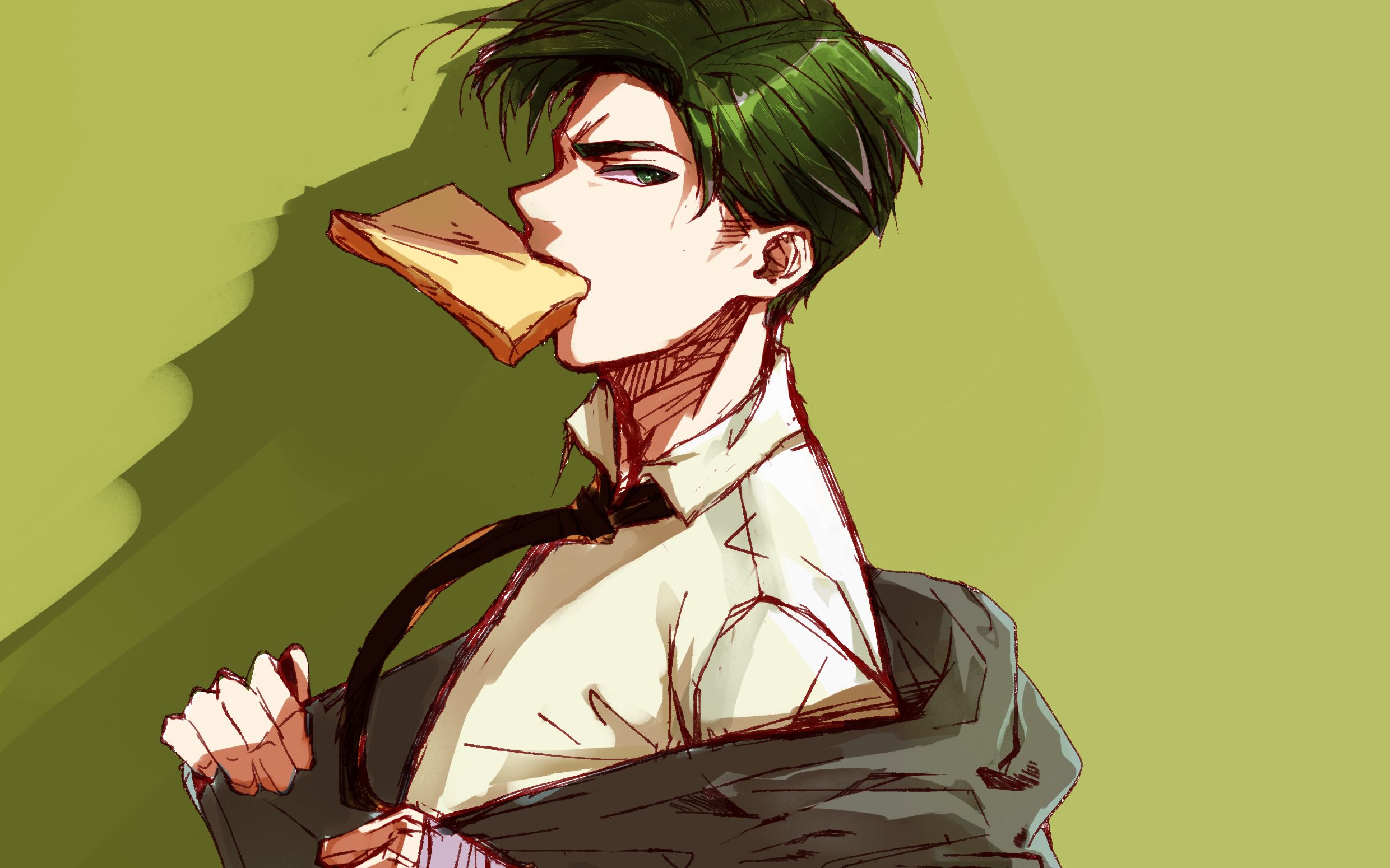 鼠绘sai百花百狼半藏摸鱼