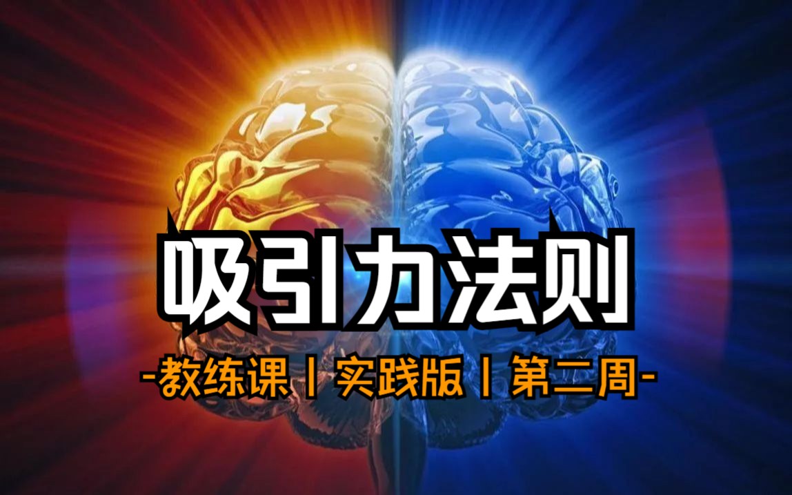 2.显意识与潜意识《吸引力法则丨实践课》哔哩哔哩bilibili