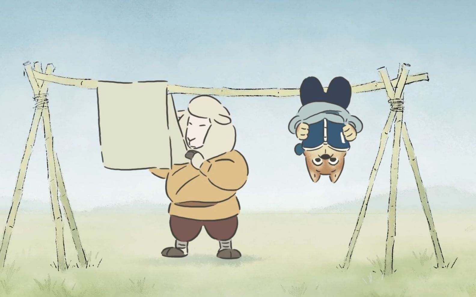 一只小狼向老羊拜师学艺,最后还背叛了狼族,亲手杀死了同类