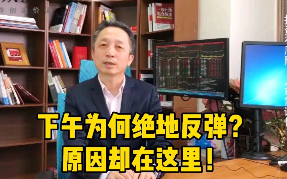 下午为何绝地反弹?原因却在这里!这板块迎来政策底哔哩哔哩bilibili