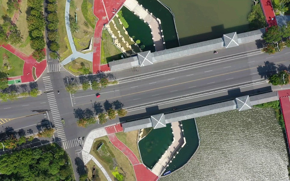 青云道沉水廊道 苏中平原兴化小城的水乡特色景观