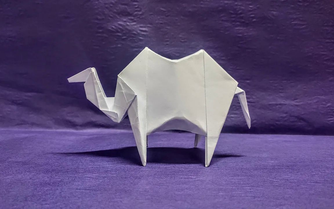 折纸骆驼的步骤图解图片