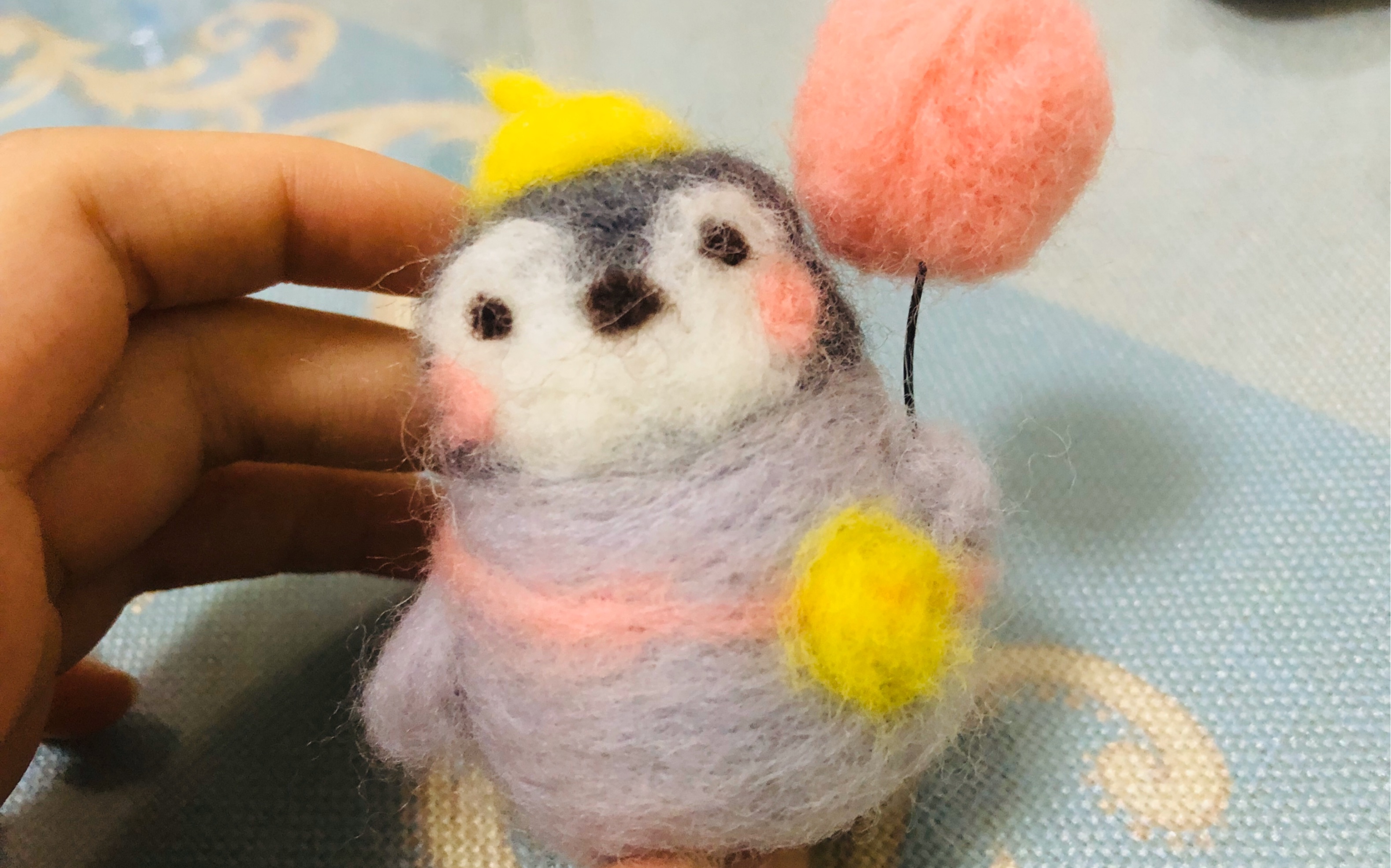 【羊毛毡】蠢萌小企鹅初尝试