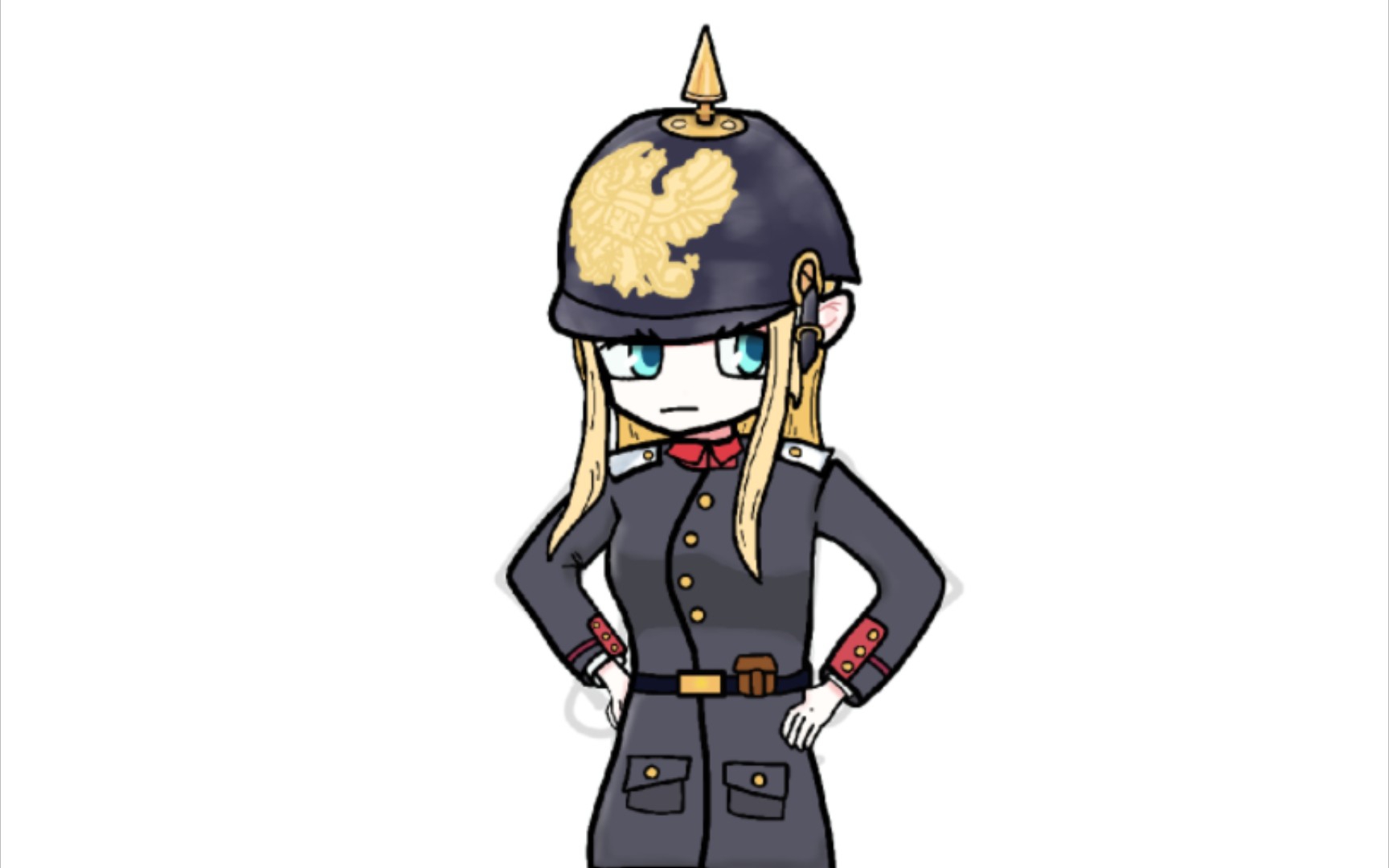 手绘萌版一战军装——德意志