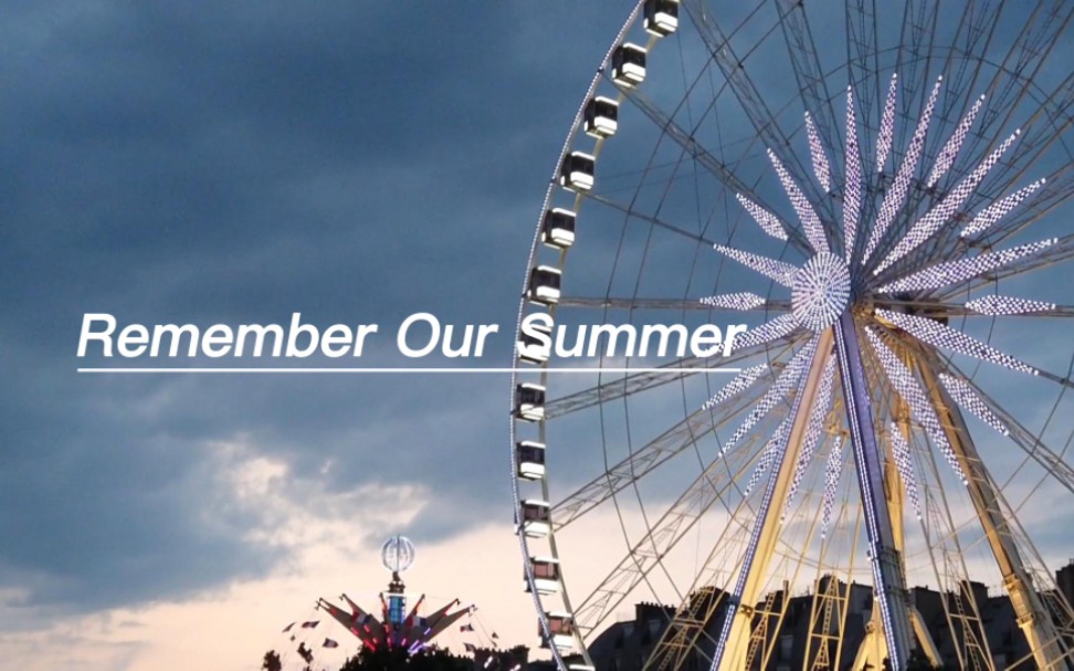 [图]《Remember Our Summer》，“好冷啊，想念你，夏小天”