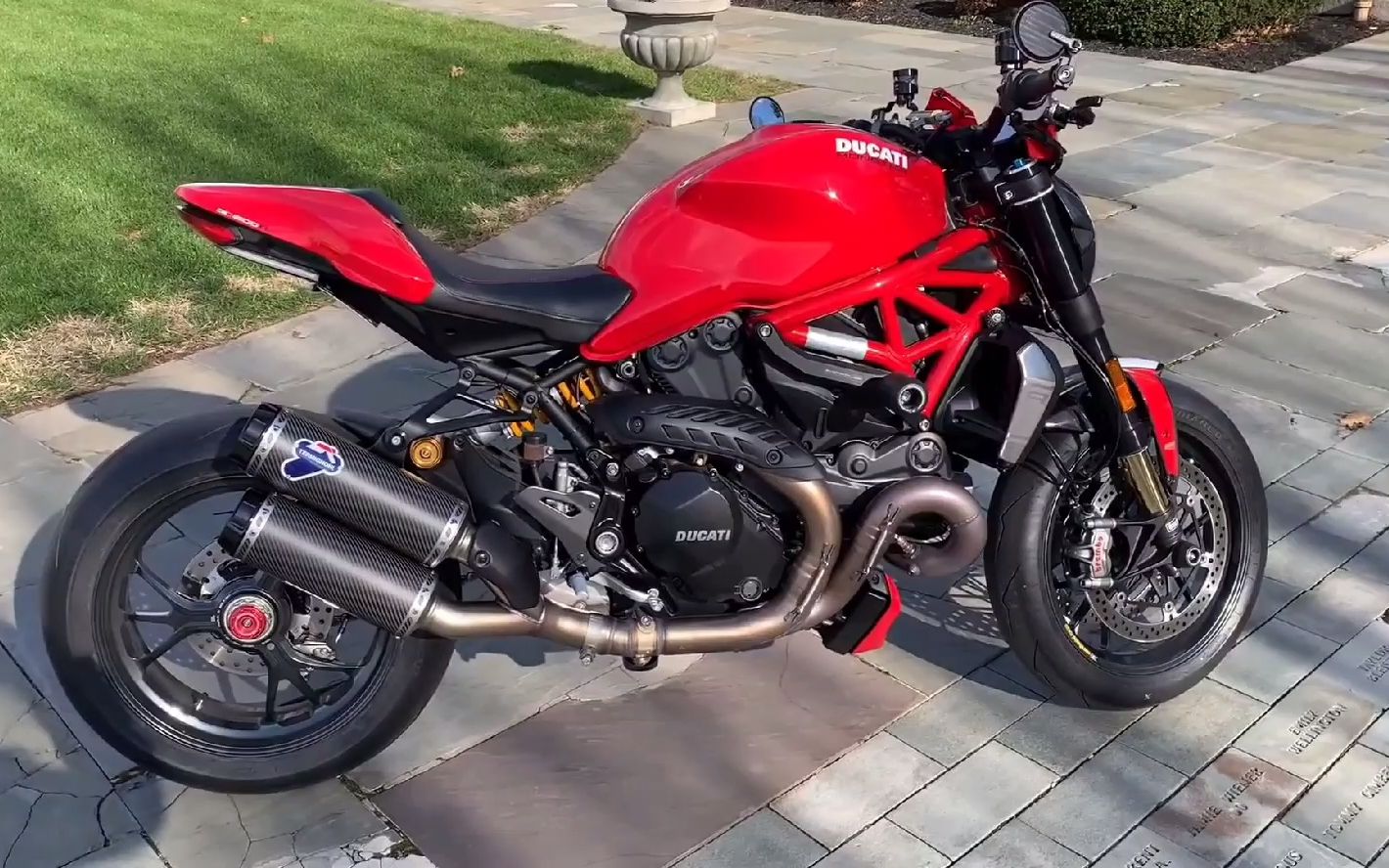 杜卡迪monster1200r改装termignoni排气声浪表现