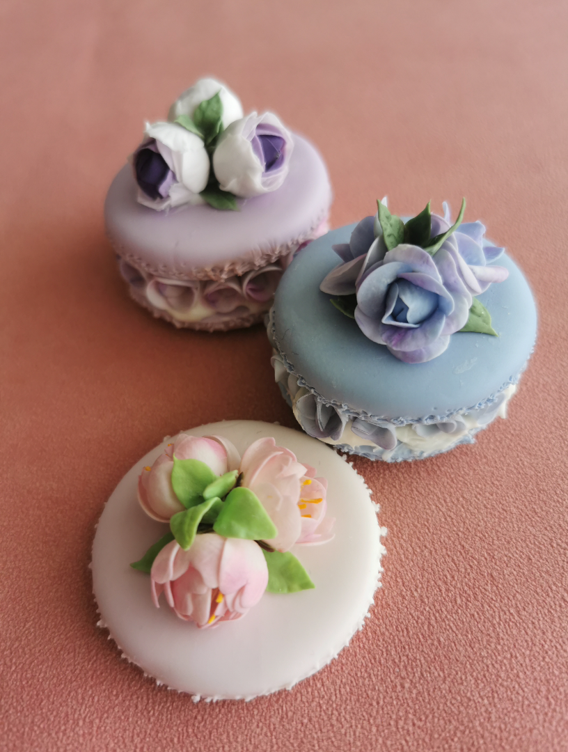 粘土马卡龙冰箱贴